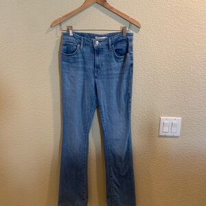 Blue Boot Cut Levi’s